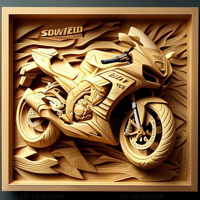 3D мадэль Suzuki GSX 750 F (STL)